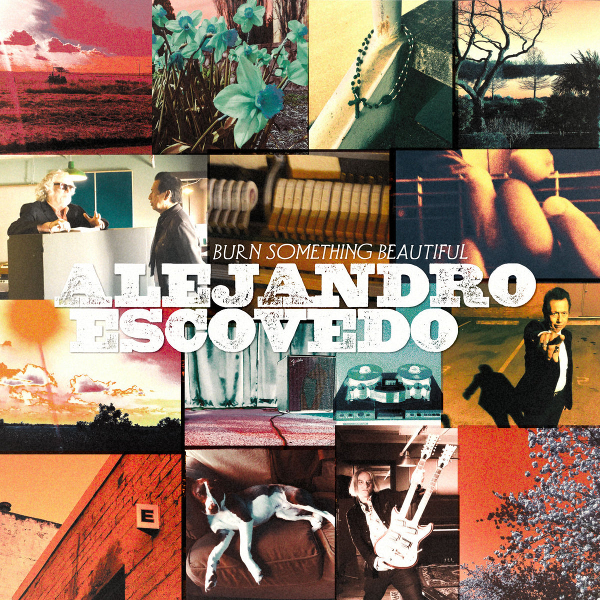 Alejandro Escovedo – Burn Something Beautiful vinyl record cover