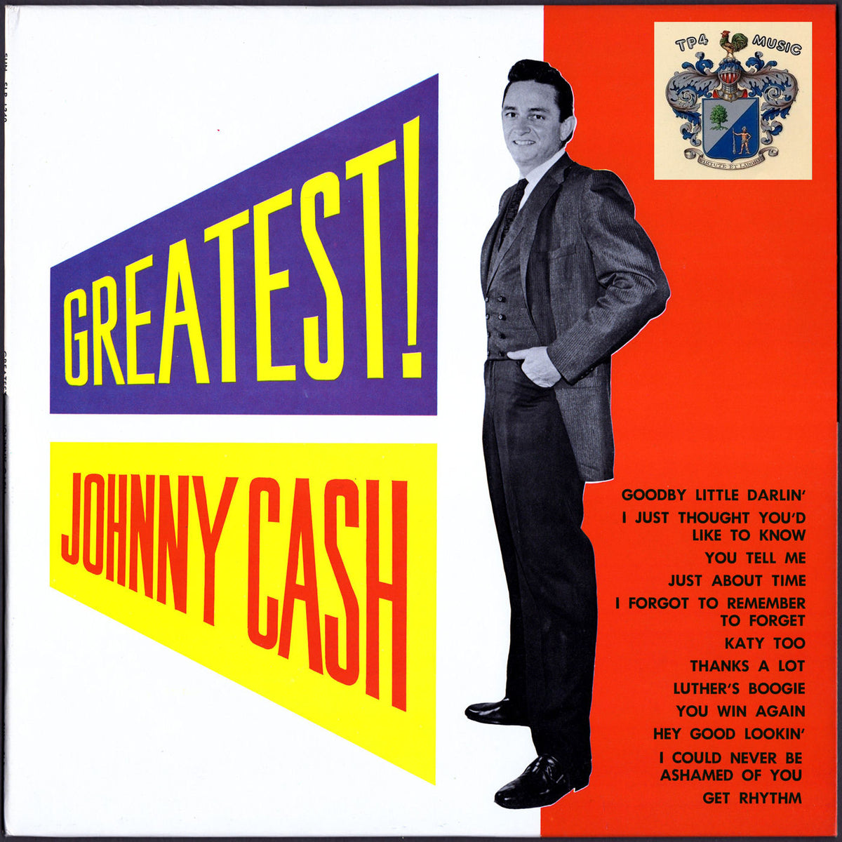 Johnny Cash – Greatest vinyl cover