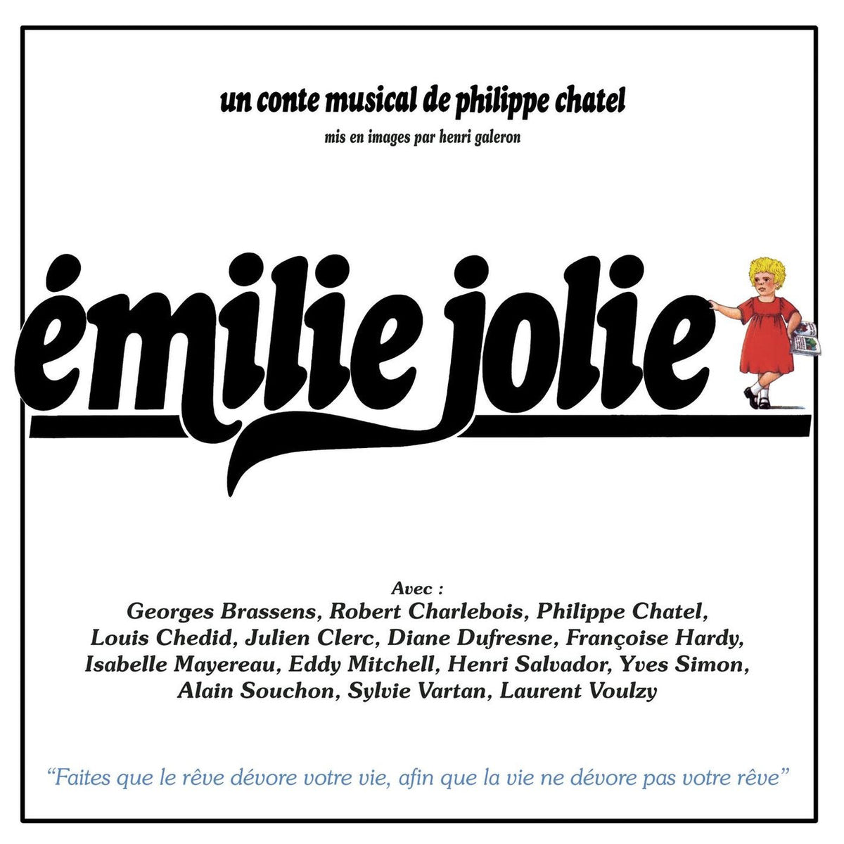 Various Artists – Emilie Jolie vinyl record cover