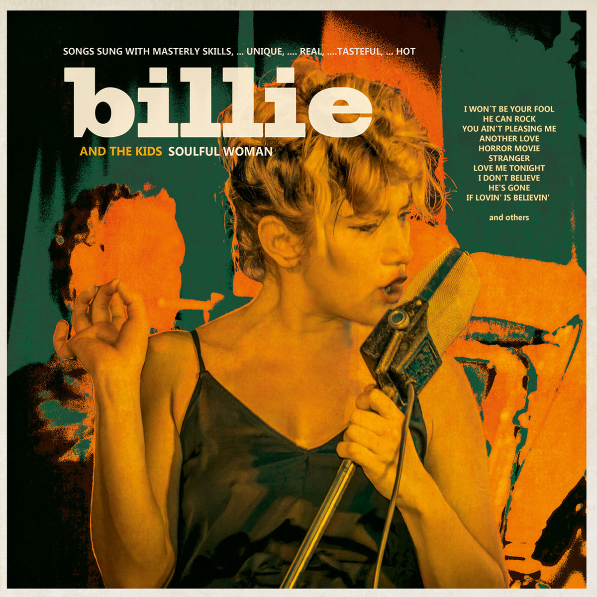 Billie & The Kids – Soulful Woman vinyl record cover