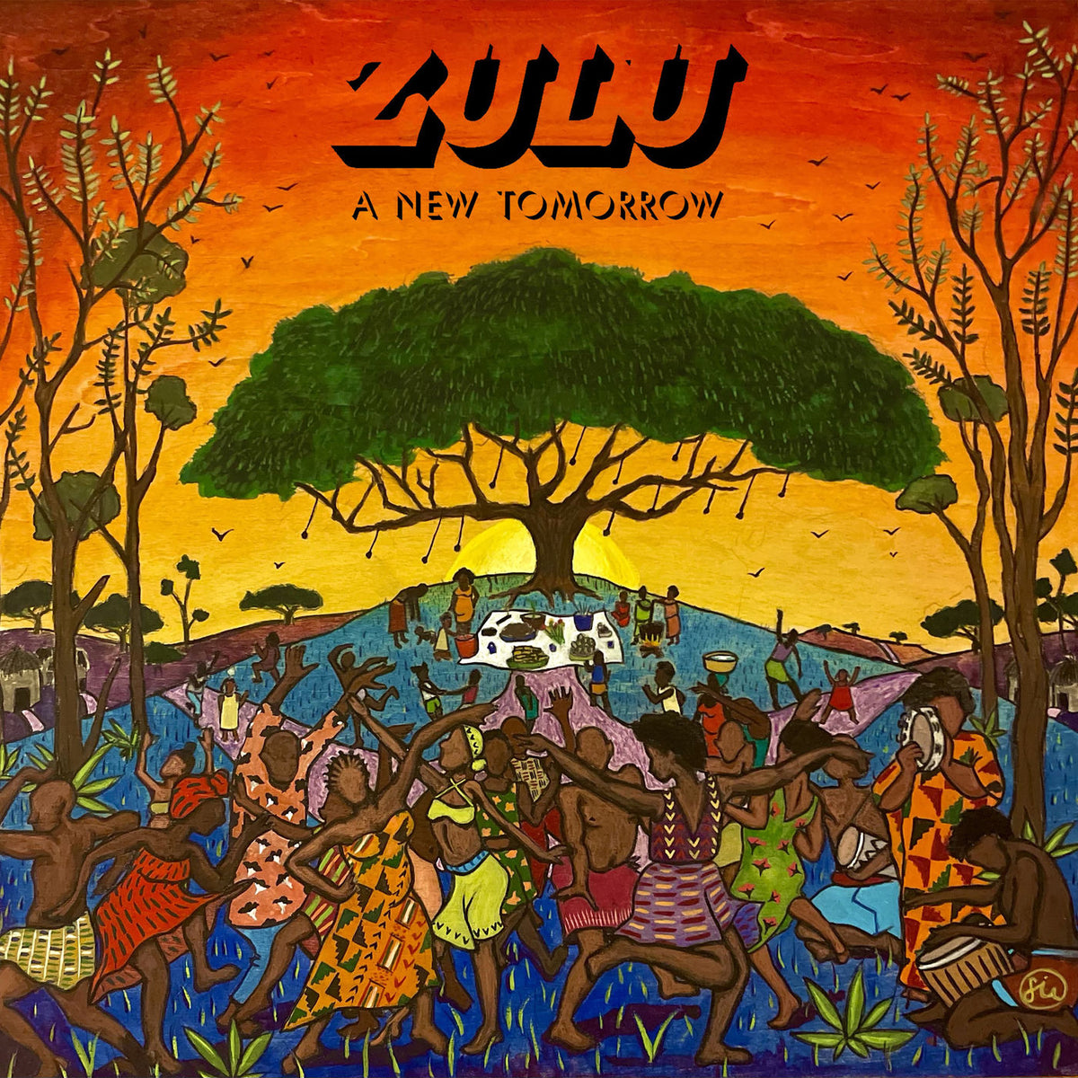 Zulu – A New Tomorrow vinyl record cover