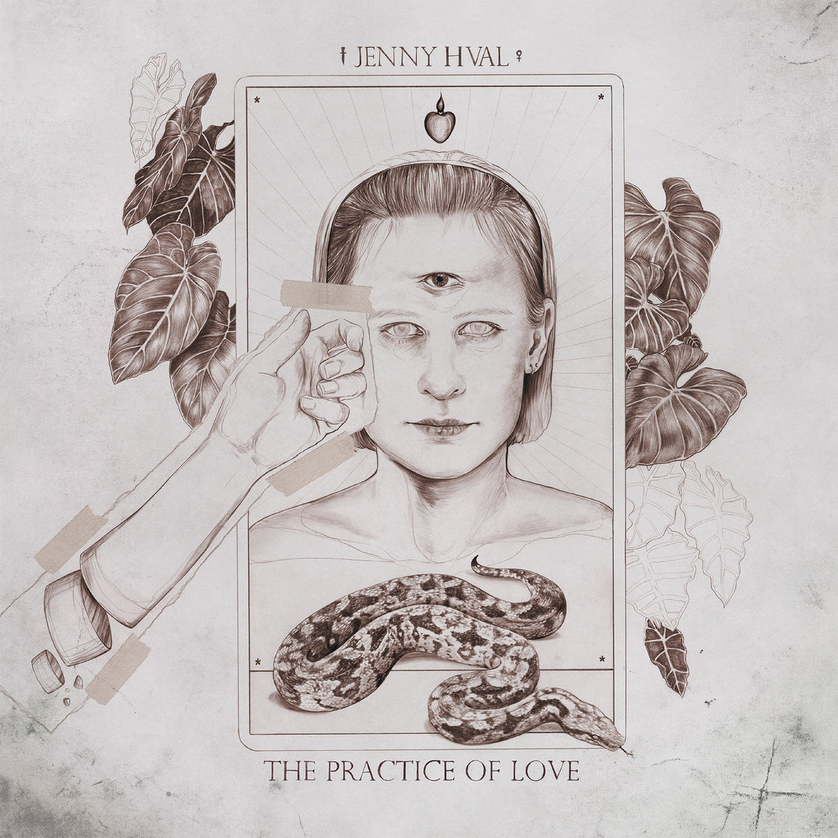 Jenny Hval – The Practice of Love vinyl cover