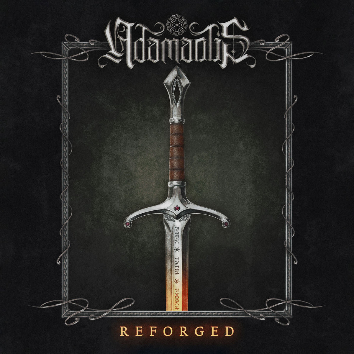 Adamantis – Reforged vinyl record cover