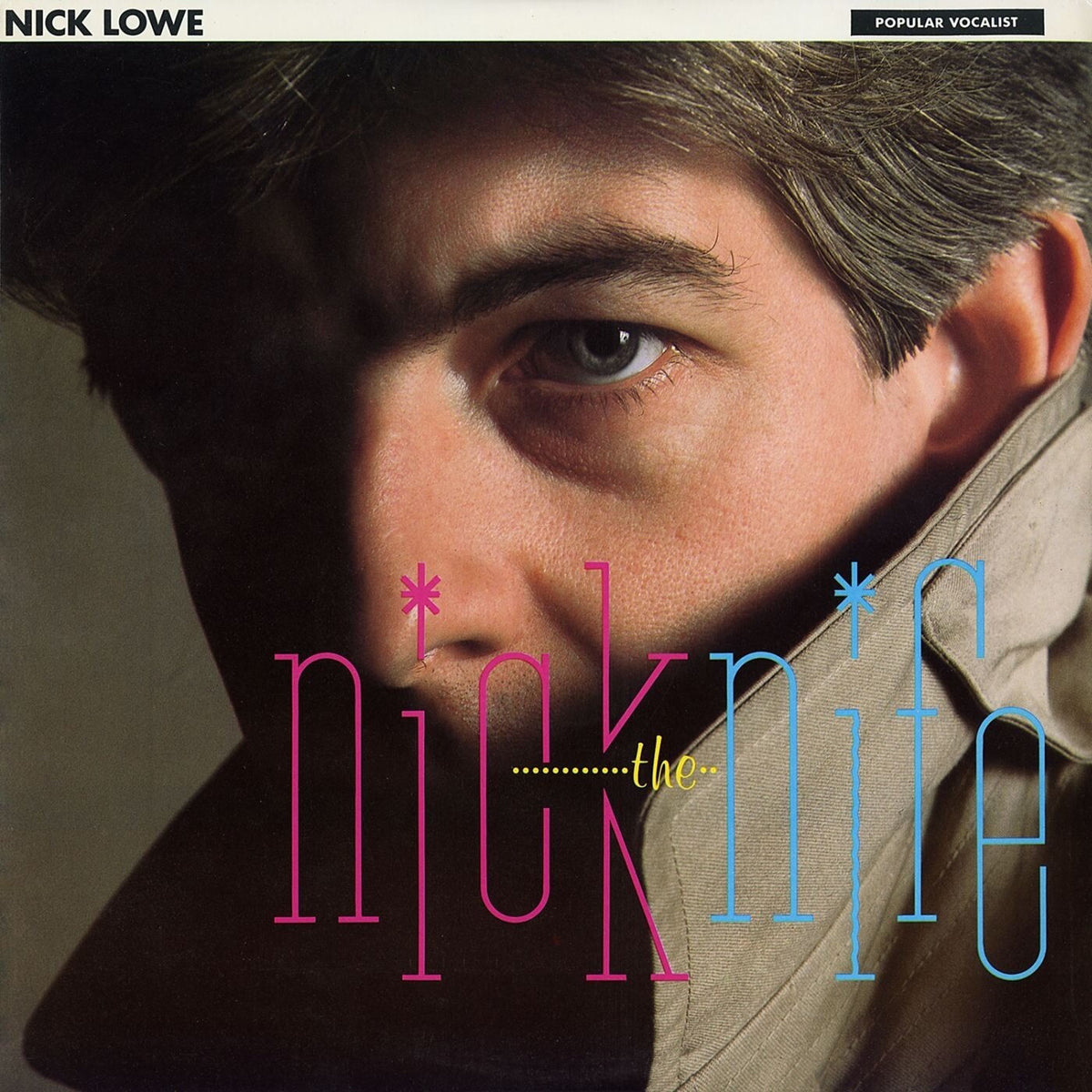 Nick Lowe – Nick the Knife vinyl cover