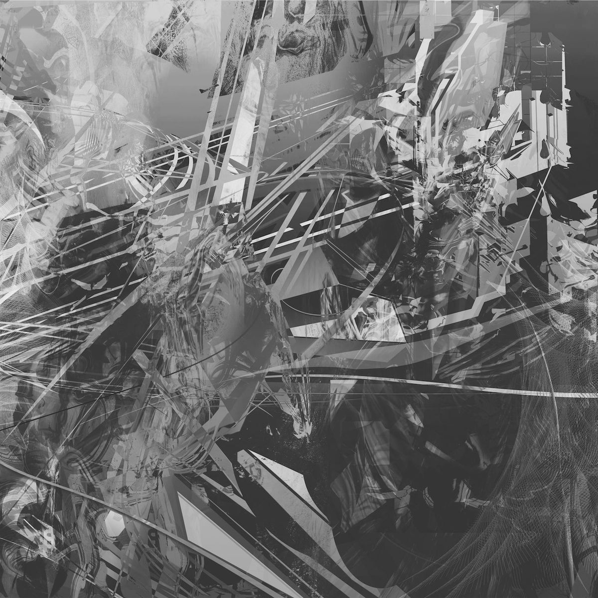 Richard Devine – Sort\Lave vinyl cover