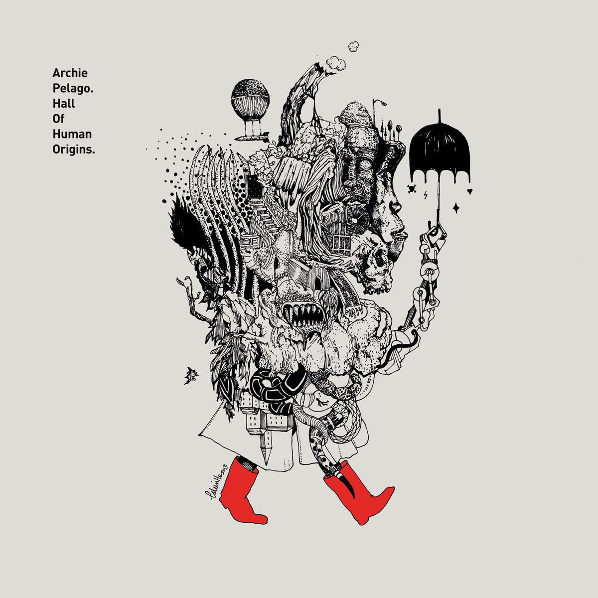 Archie Pelago – Hall of Human Origins vinyl cover