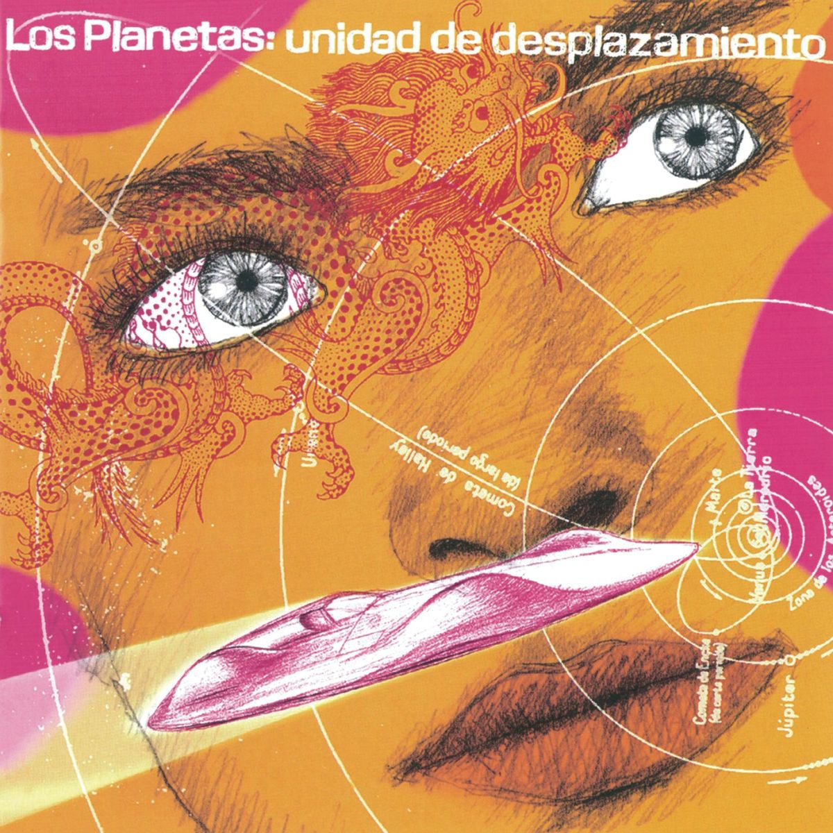 Los Planetas – Unidad De Desplazamiento vinyl record cover