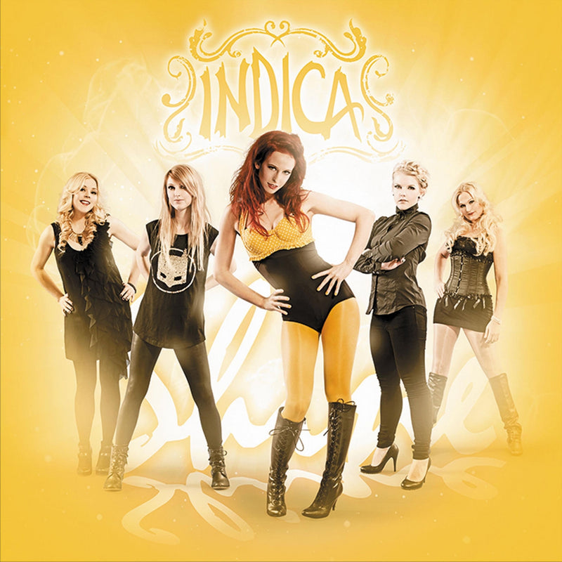 Indica – Shine vinyl record cover
