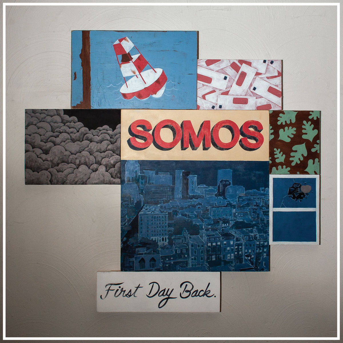 Somos – First Day Back vinyl record cover