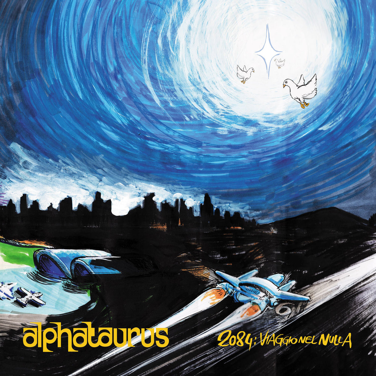 Alphataurus – 2084: Viaggio Nel Nulla vinyl record cover