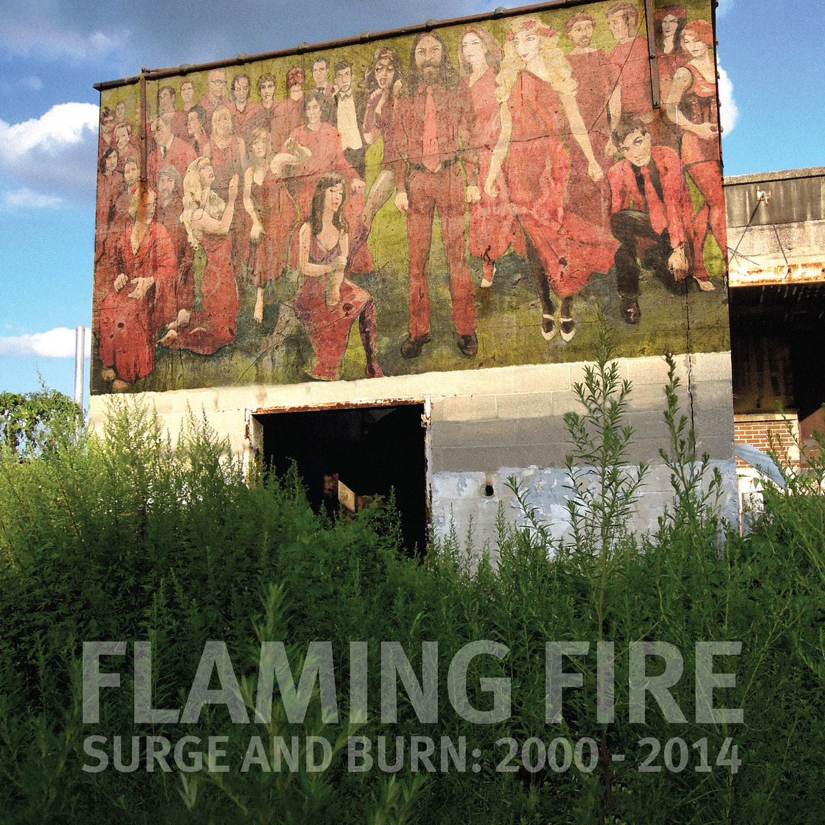 Flaming Fire – Surge And Burn: 2000-2014 vinyl record cover