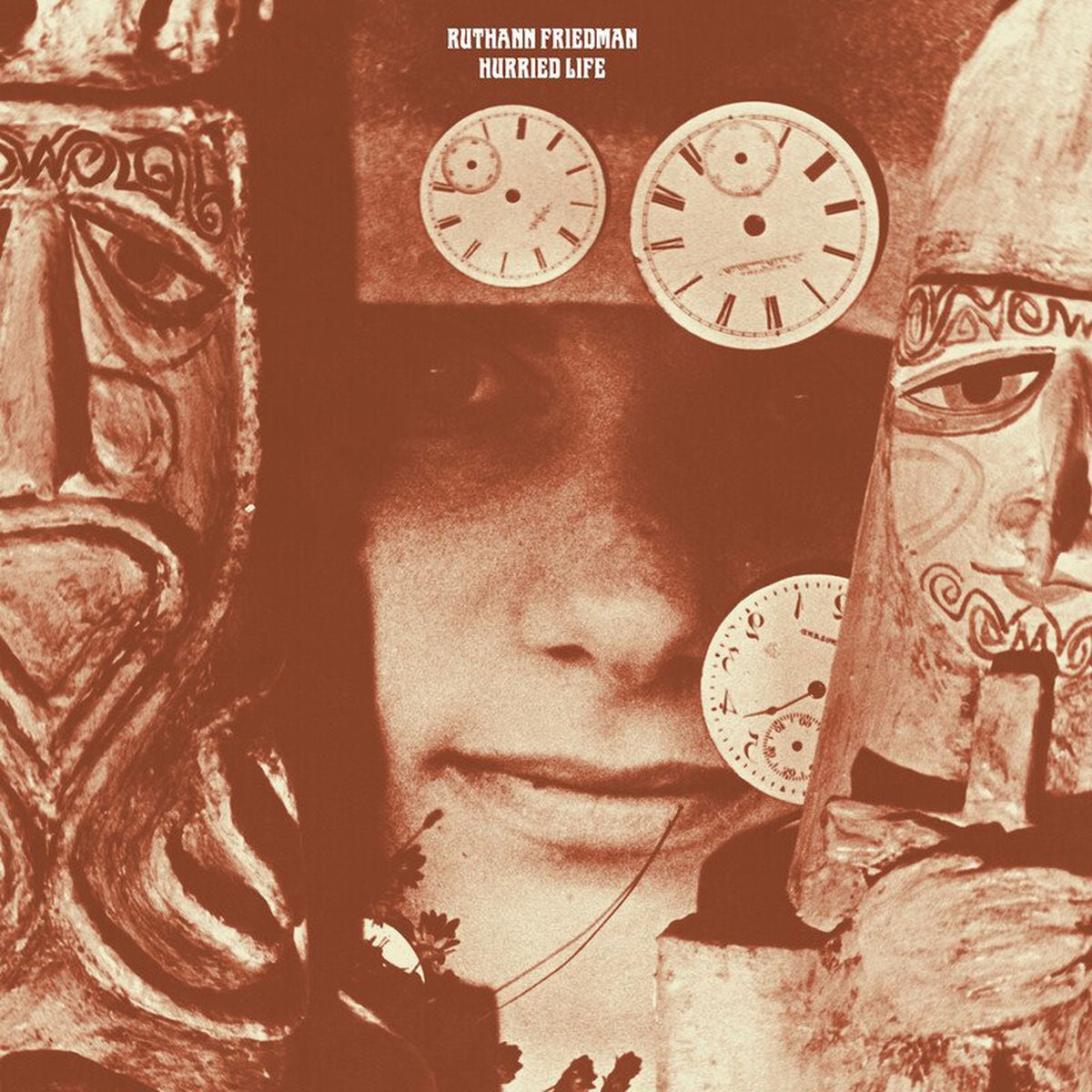 Ruthann Friedman – Hurried Life: Lost Recordings 1965-1971 vinyl cover