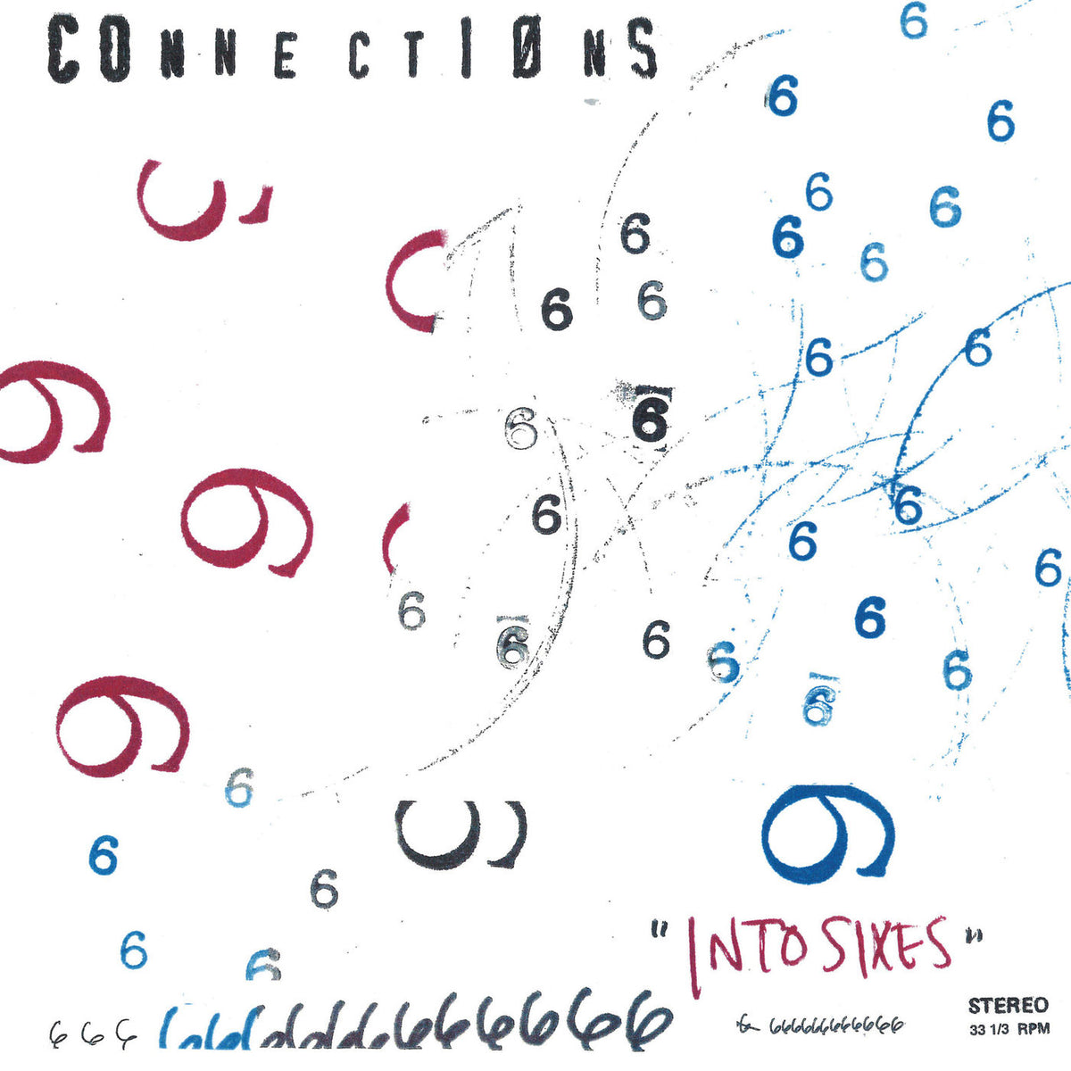 Connections – Into Sixes vinyl record cover