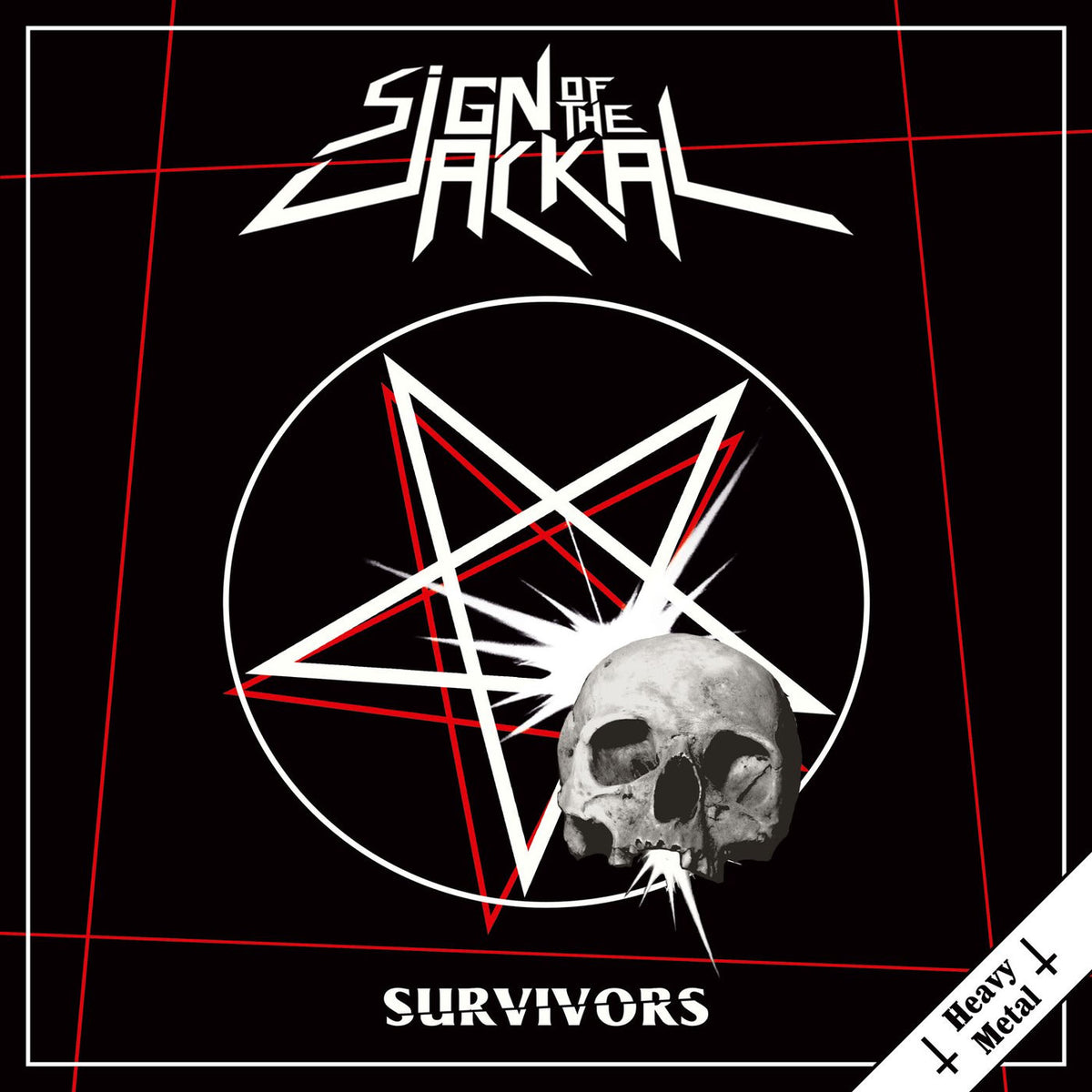 Sign of the Jackal – Heavy Metal Survivors vinyl cover