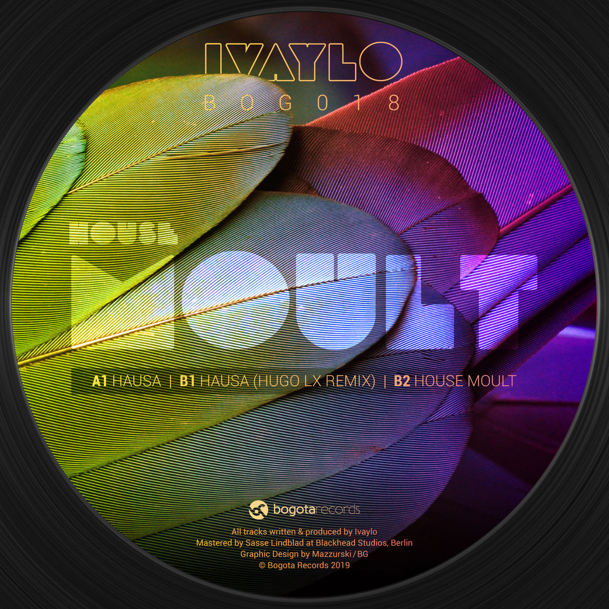 Ivaylo – House Moult vinyl record cover
