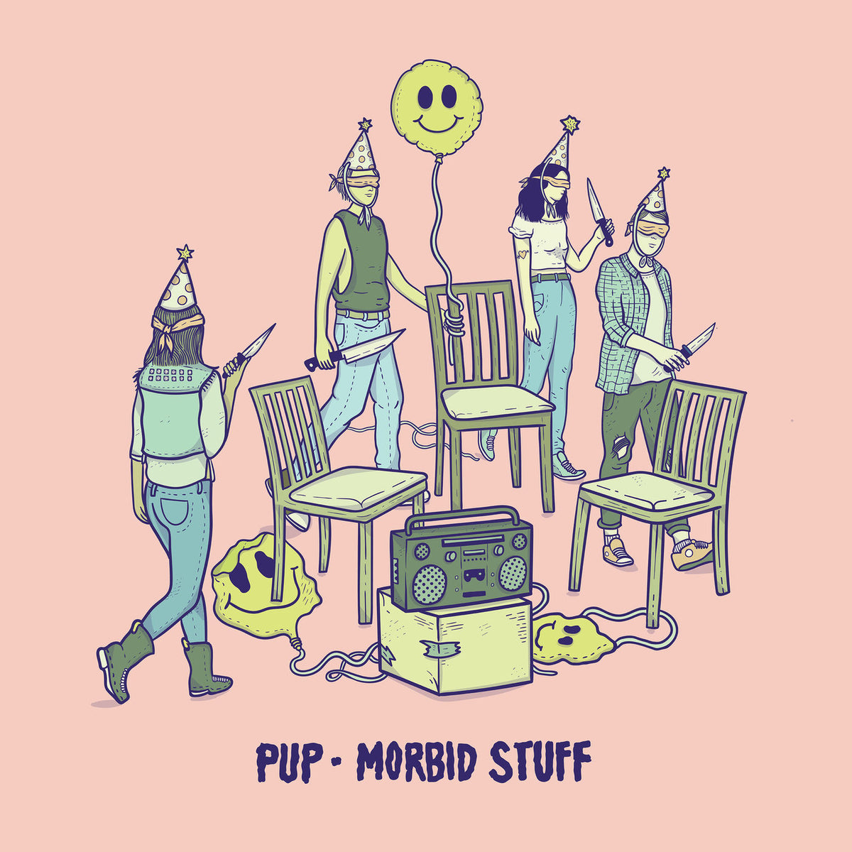 PUP – Morbid Stuff vinyl record cover