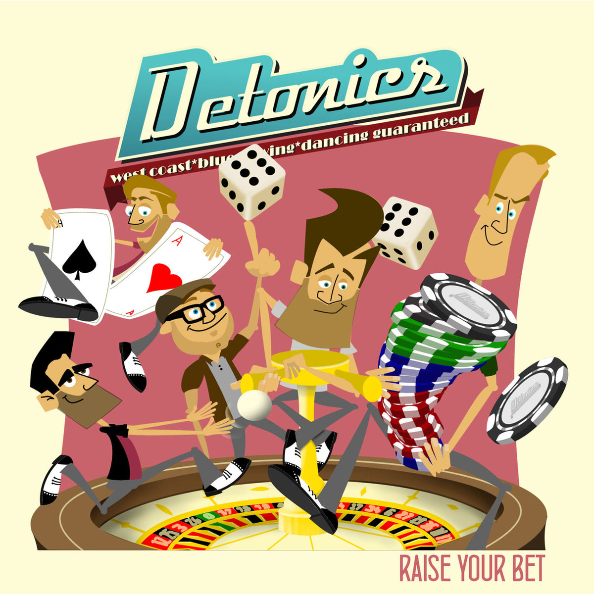 Detonics – Raise Your Bet vinyl record cover