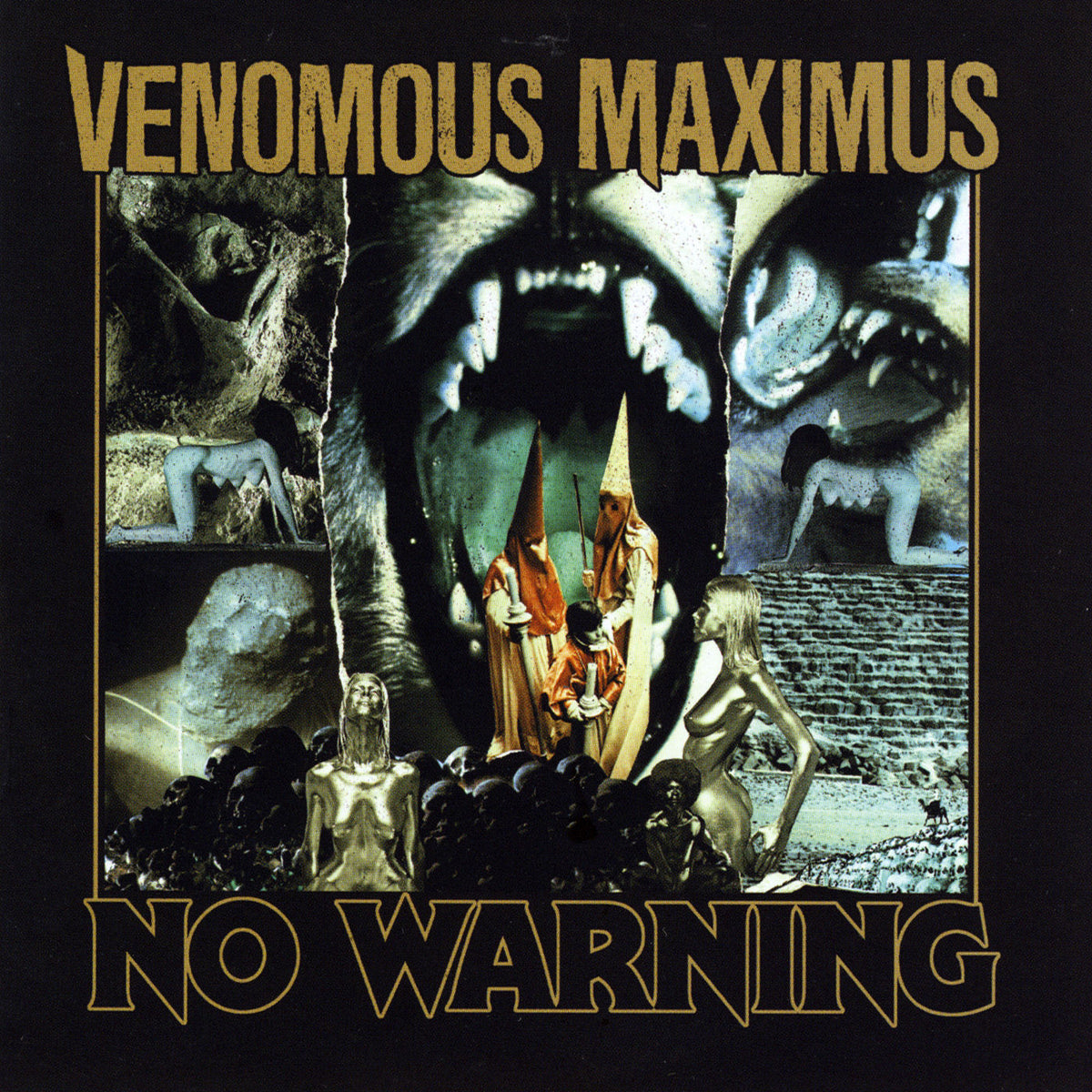 Venomous Maximus – No Warning vinyl record cover