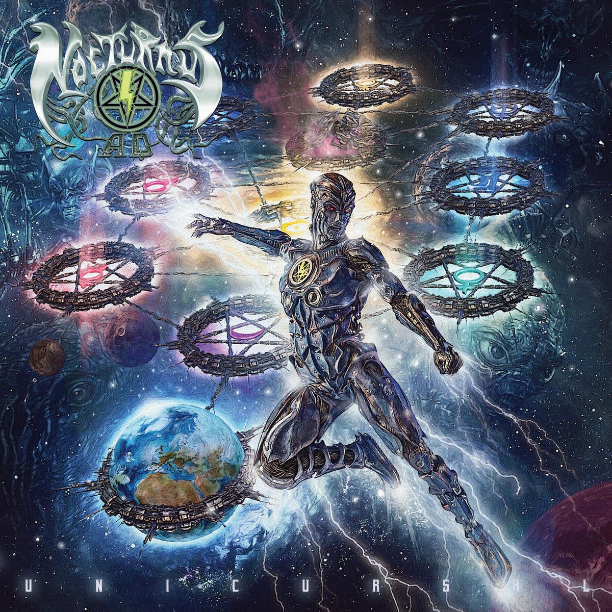 Nocturnus AD – Unicursal vinyl record cover