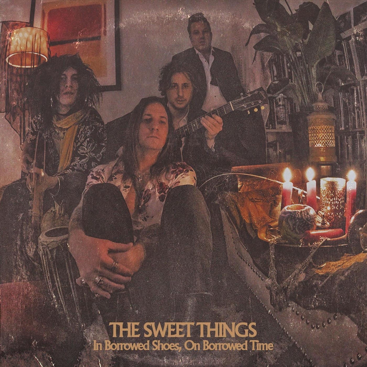 Sweet Things – In Borrowed Shoes, On Borrowed Time vinyl record cover