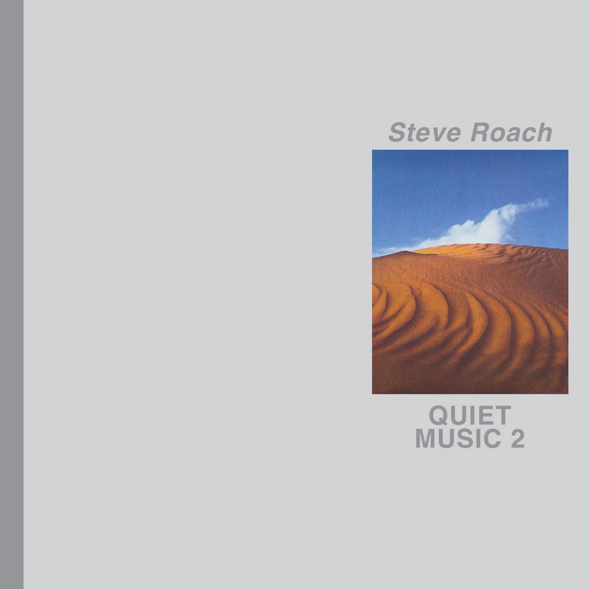 Steve Roach – Quiet Music 2 vinyl cover