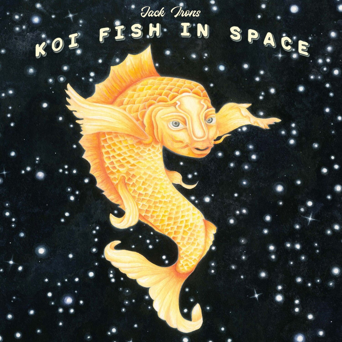 Jack Irons – Koi Fish in Space vinyl cover