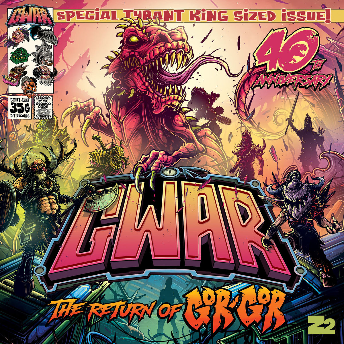 Gwar – The Return of Gor Gor (Deluxe Edition) vinyl record cover