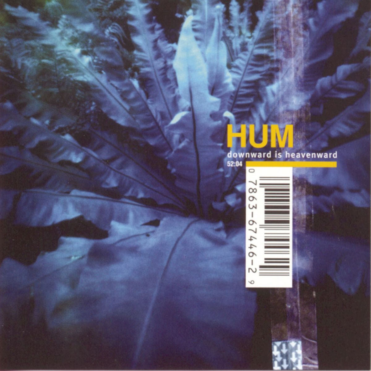 HUM – Downward Is Heavenward vinyl record cover