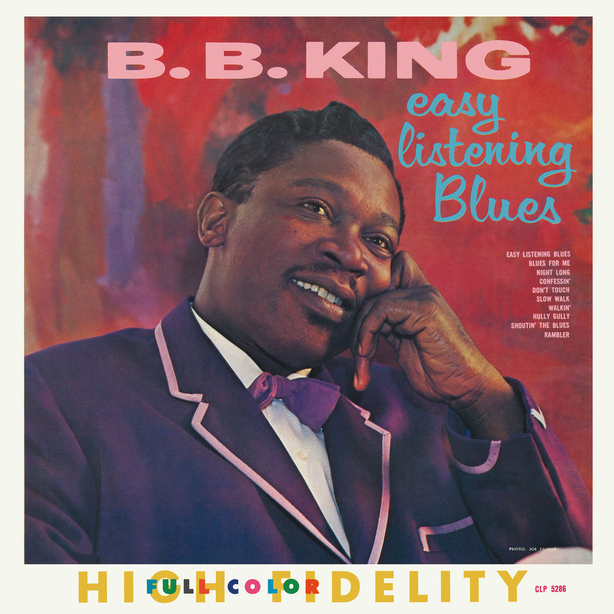 B.B. King – Easy Listening Blues vinyl record cover
