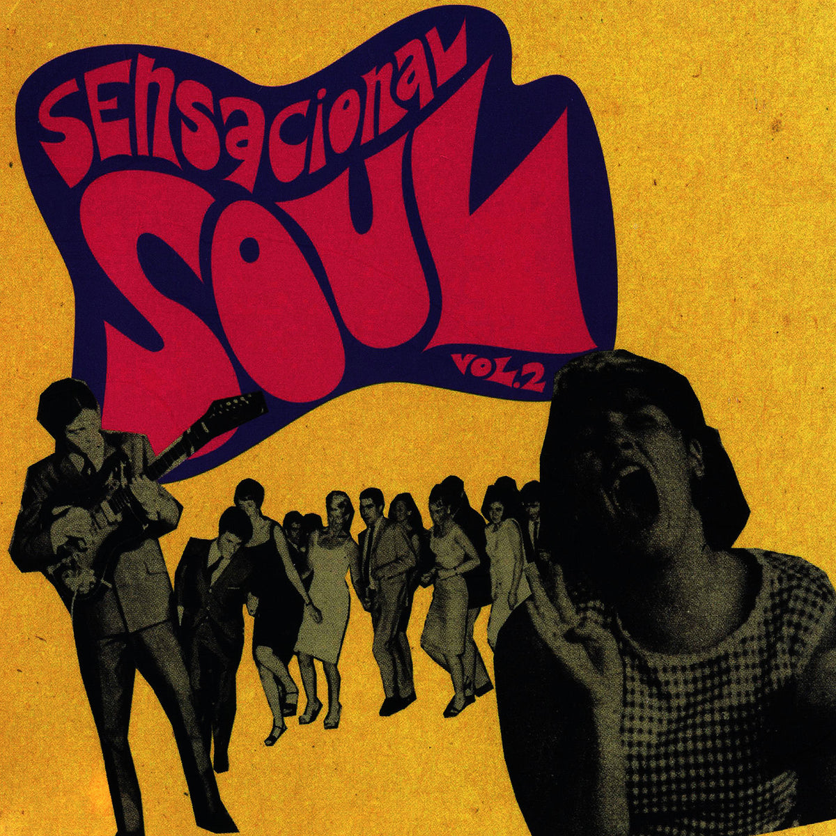 Various Artists – Sensacional Soul 2 vinyl record cover
