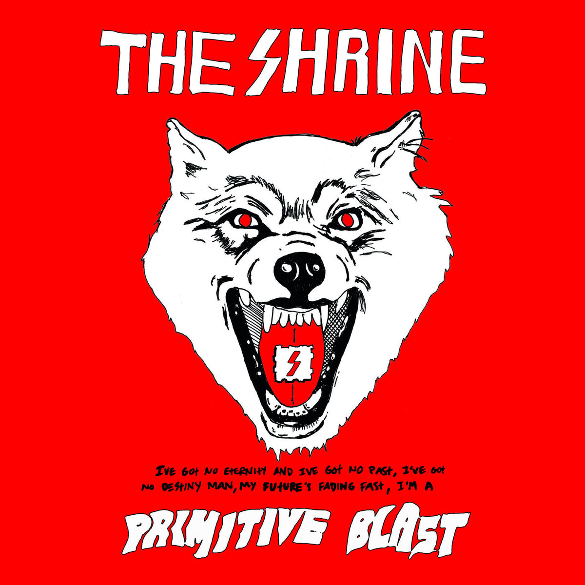 The Shrine – Primitive Blast vinyl record cover