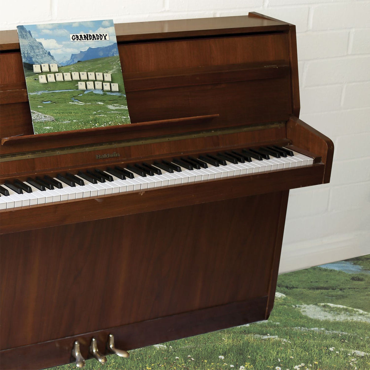 Grandaddy – The Sophtware Slump ..... On A Wooden Piano (Cloudy Clear Vinyl) vinyl record cover