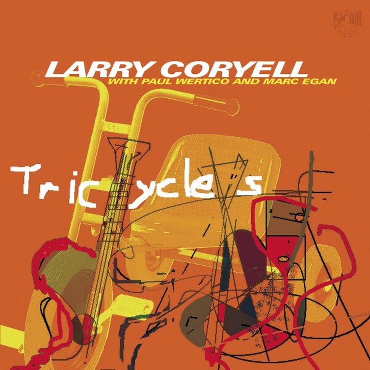 Larry Coryell – Tricycles vinyl cover