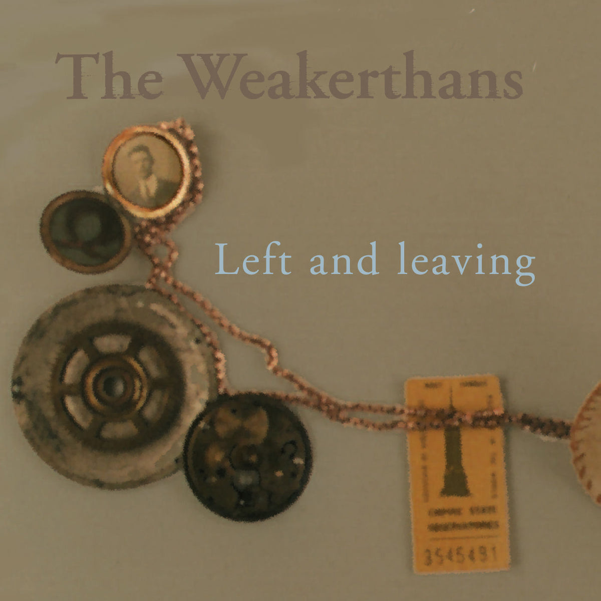 The Weakerthans – Left and Leaving vinyl cover