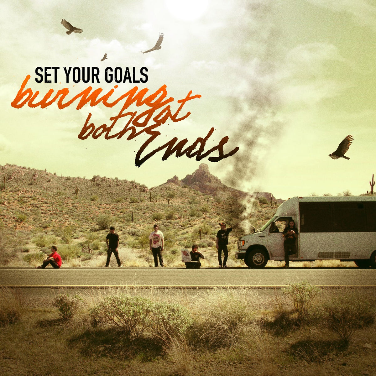 Set Your Goals – Burning At Both Ends vinyl record cover
