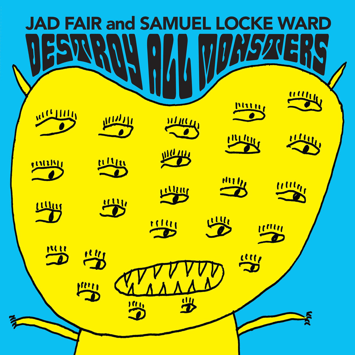 Jad Fair – Destroy All Monsters (Opaque Orange Vinyl) — record image 1