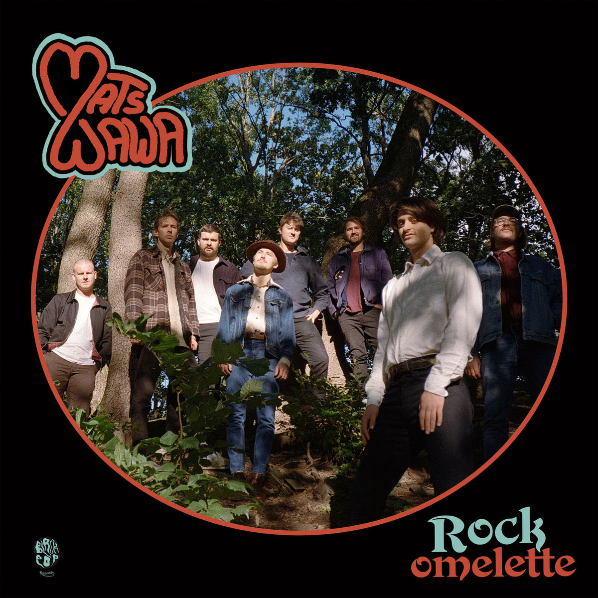 Mats Wawa – Rock Omelette vinyl record cover