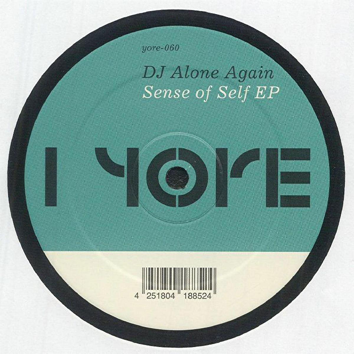 DJ Alone Again – Sense of Self EP vinyl cover