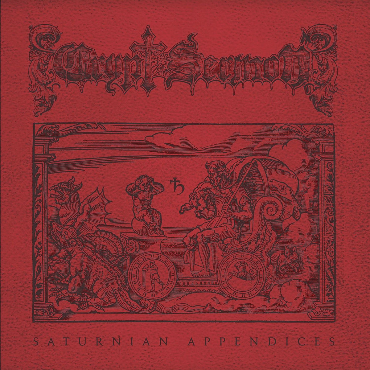 Crypt Sermon – Saturnian Appendices vinyl cover
