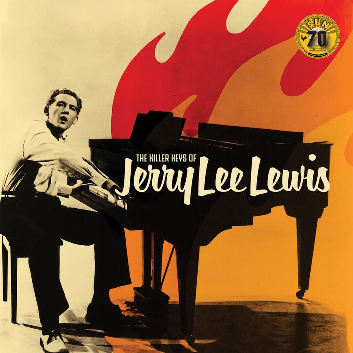 Jerry Lee Lewis – The Killer Keys Of Jerry Lee Lewis (Remastered 2022) vinyl cover