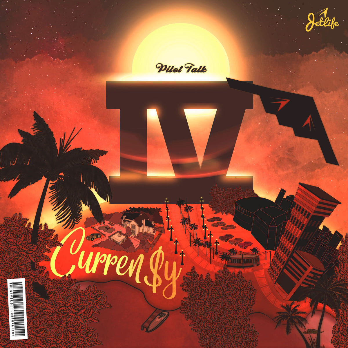 Curren$y – Pilot Talk 4 vinyl cover
