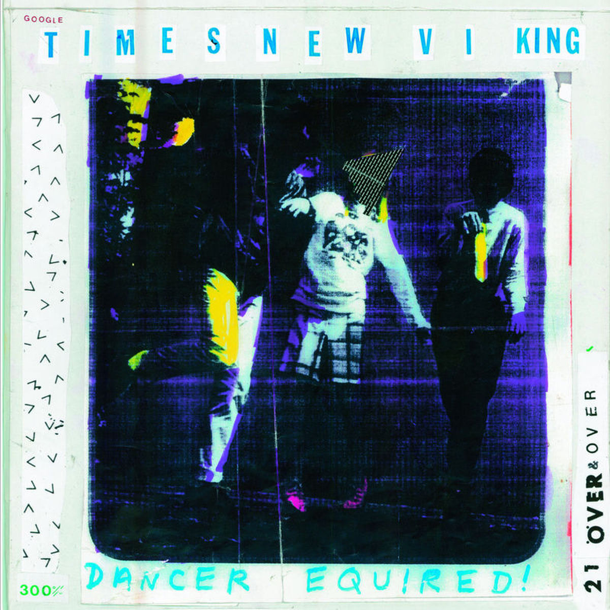 Times New Viking – Dance Equired vinyl record cover