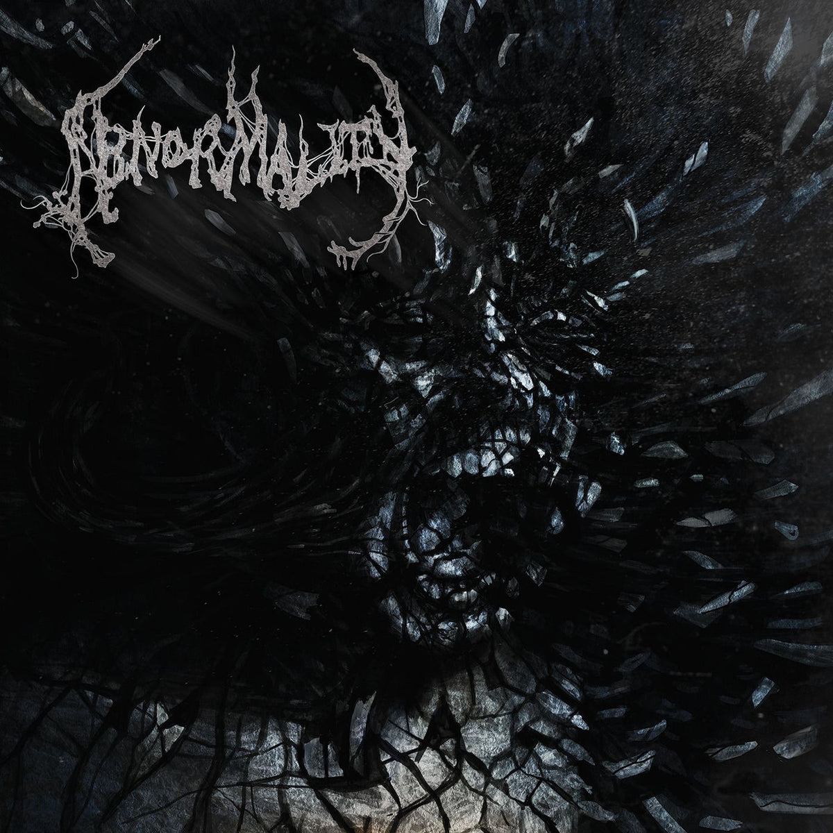 Abnormality – Mechanisms Of Omniscience (Sunburst Yellow/Red Vinyl) vinyl record cover