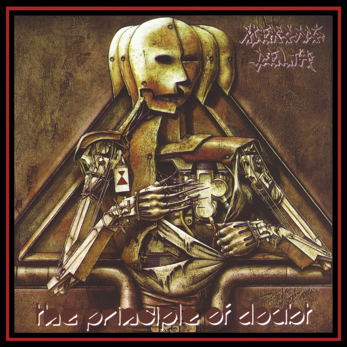 Mekong Delta – The Principle of Doubt (Coloured Vinyl) vinyl record cover
