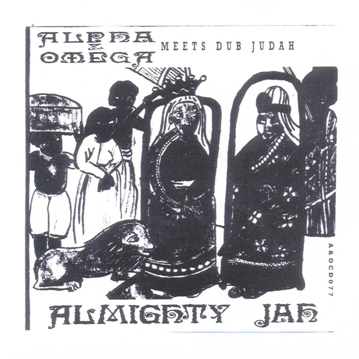 Alpha & Omega – Almighty Jah vinyl cover