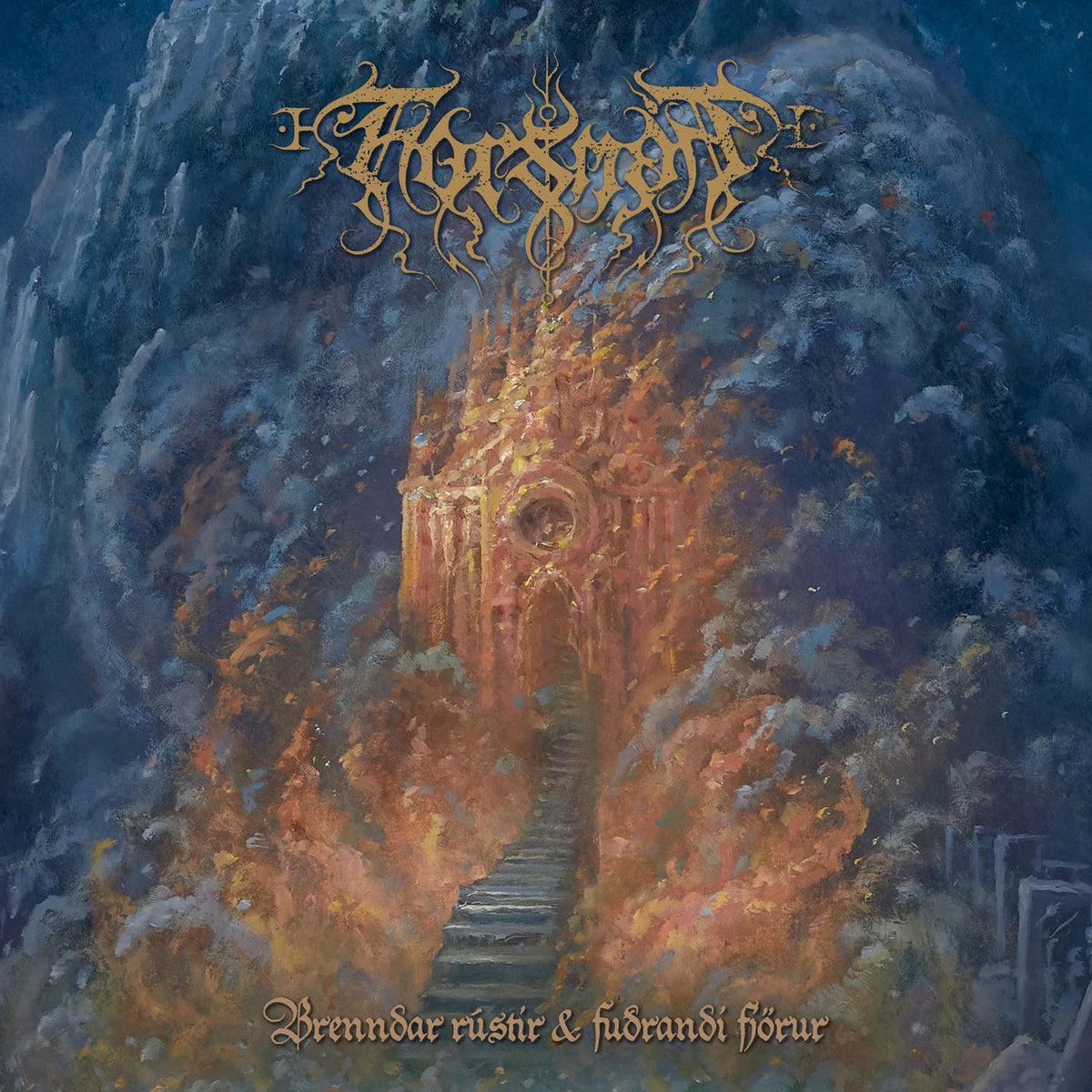 Forsman – Brenndar Rústir og Fuðrandi Fjörur vinyl cover
