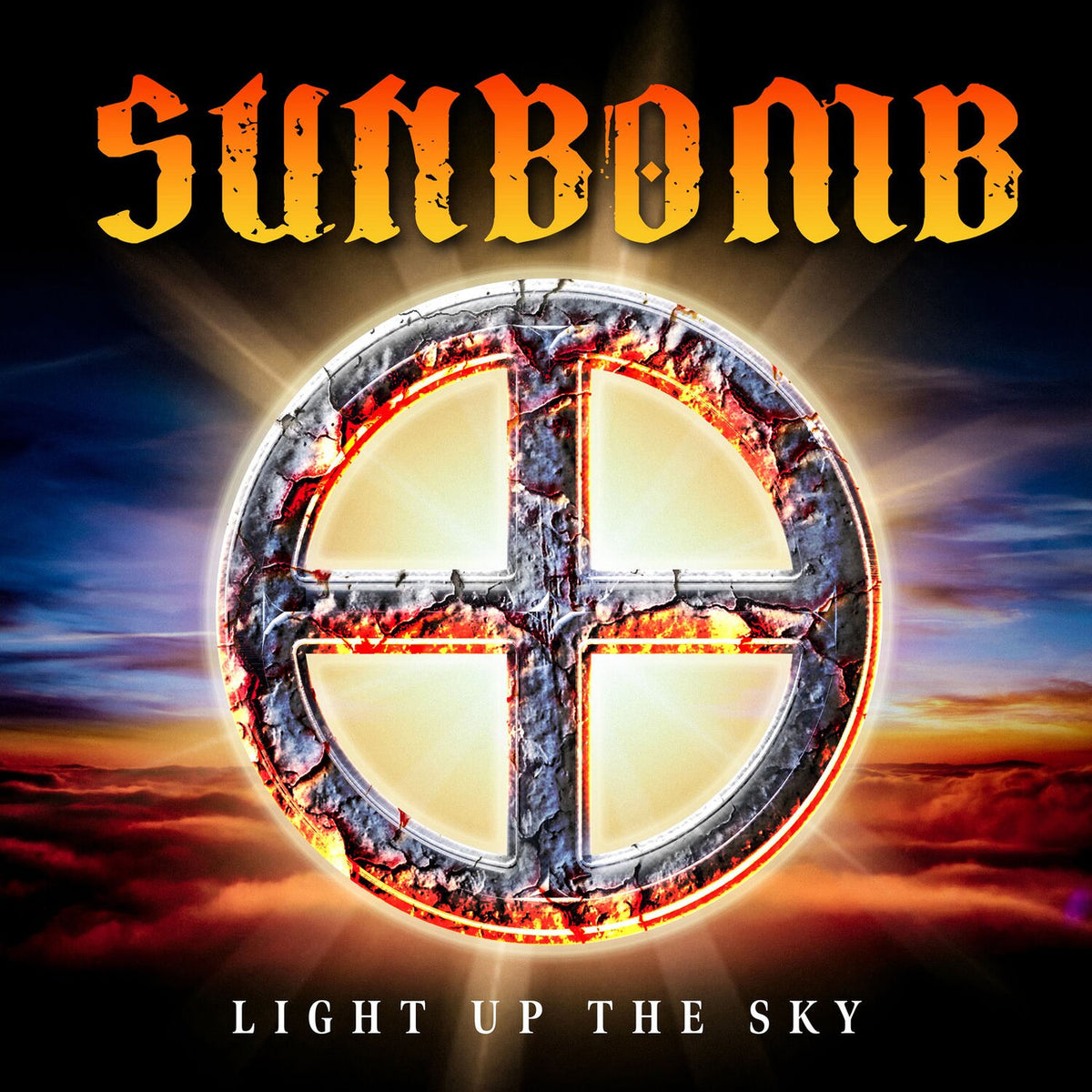Sunbomb – Light Up the Sky vinyl record cover