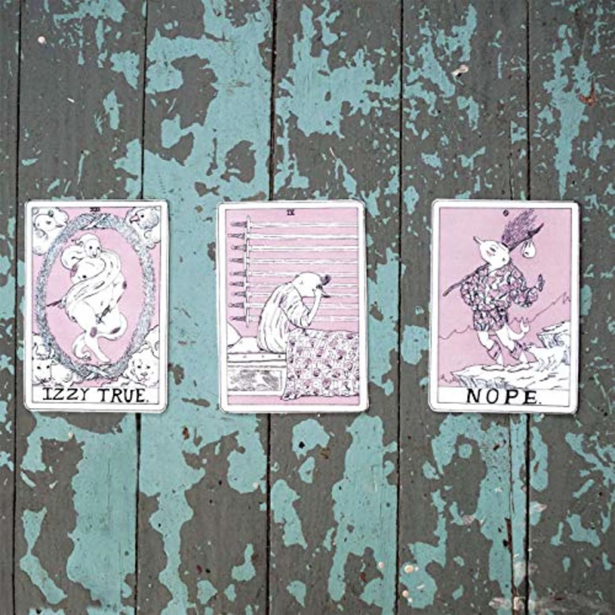 Izzy True – Nope vinyl cover