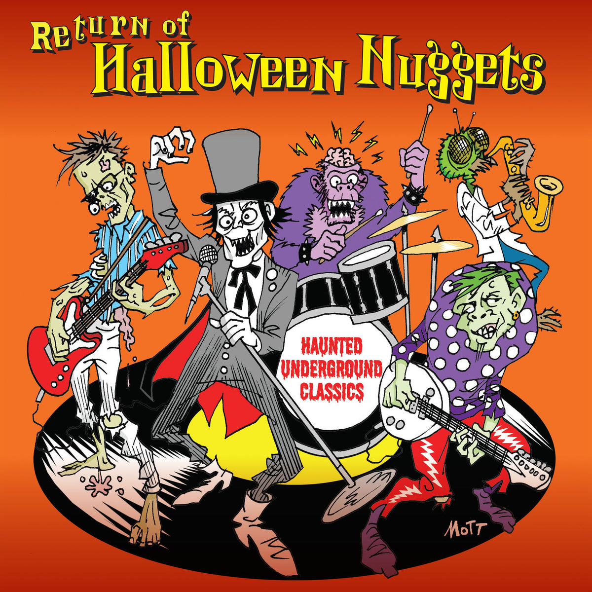 Various Artists – The Return of Halloween Nuggets vinyl record cover