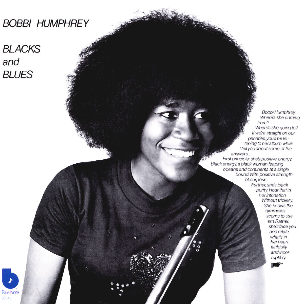 Bobbi Humphrey – Blacks and Blues vinyl record cover